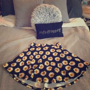 Sunflower Skater Skirt